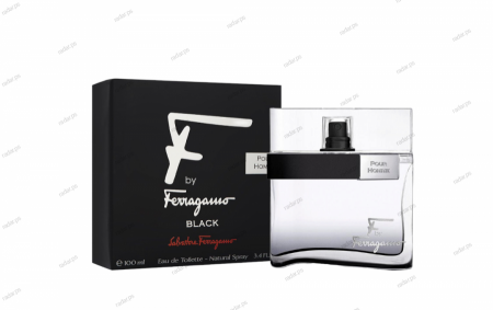 SALVATORE FERRAGAMO F BY FERRAGAMO BLACK EDT 100ML